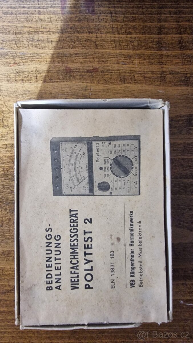 Méřící přístroj - 2