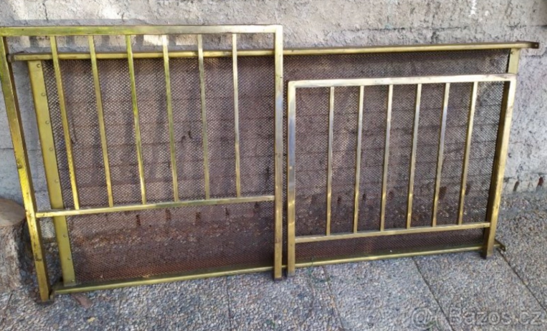 Stará mosazná postel - 2