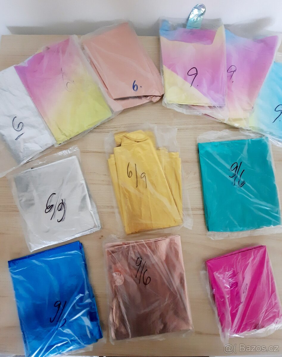 Fóliové balónky čísla 0,1,3,5,6,9 - 2