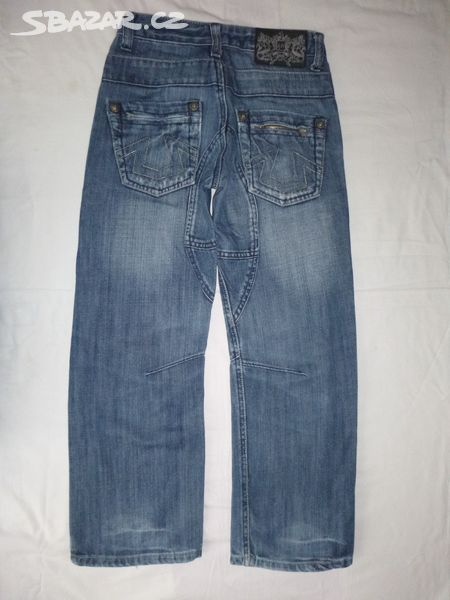 Dívčí džínsy, vel.140cm - 2