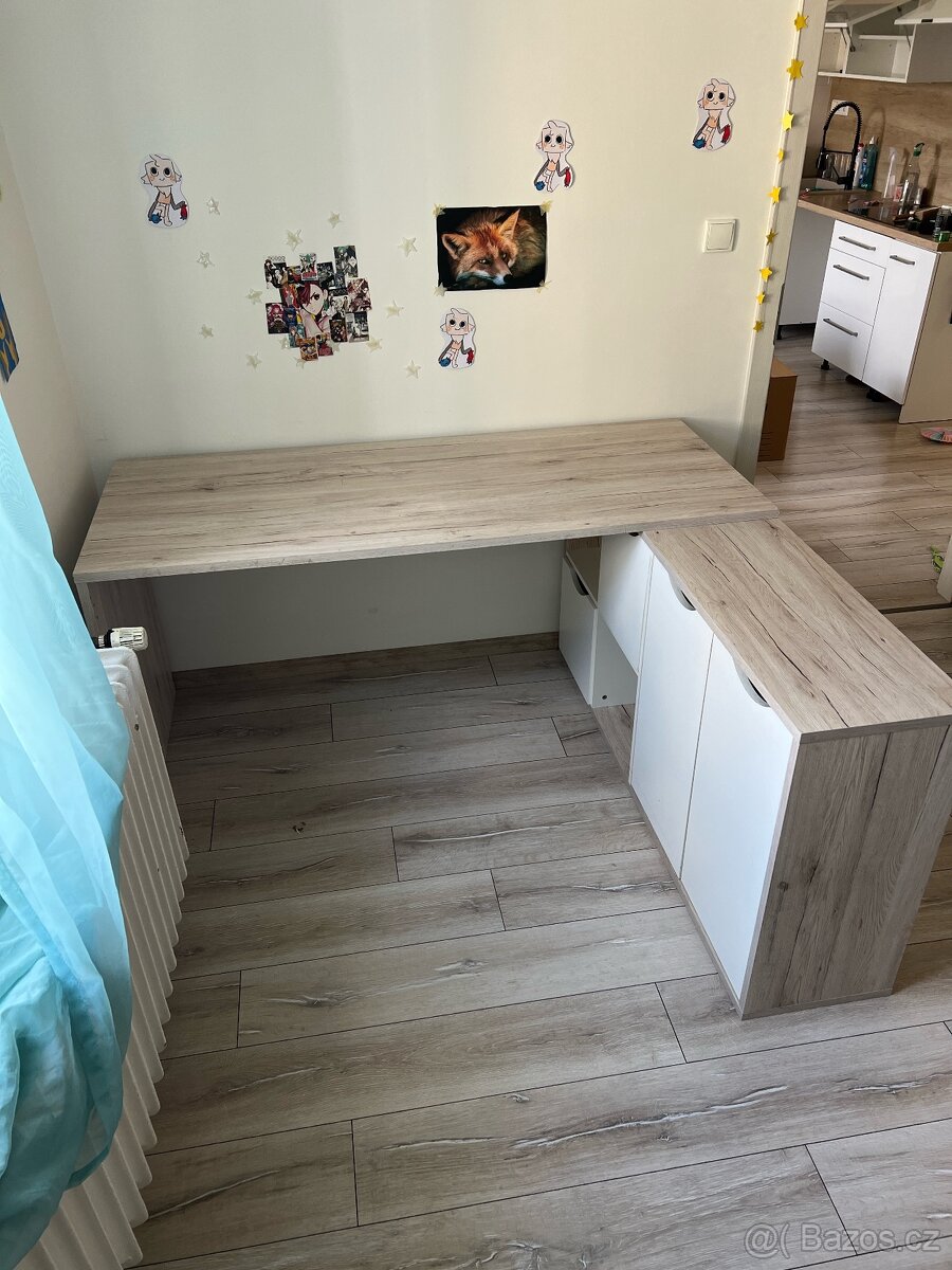 Rohový psací stůl - 2