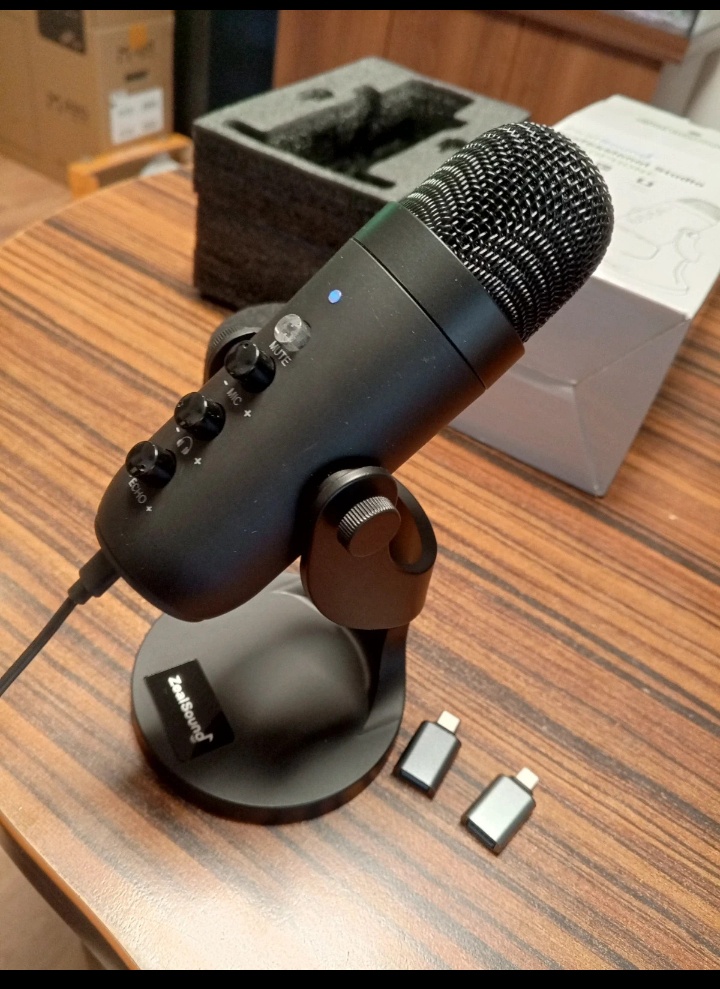 Stolní mikrofon USB k PC - 2