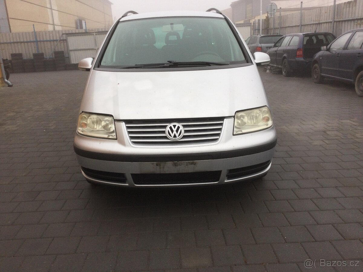 Náhradní díly VW Sharan RV 2001 2.0MPI 85kw. ATM,FUZ,LA7W. - 2