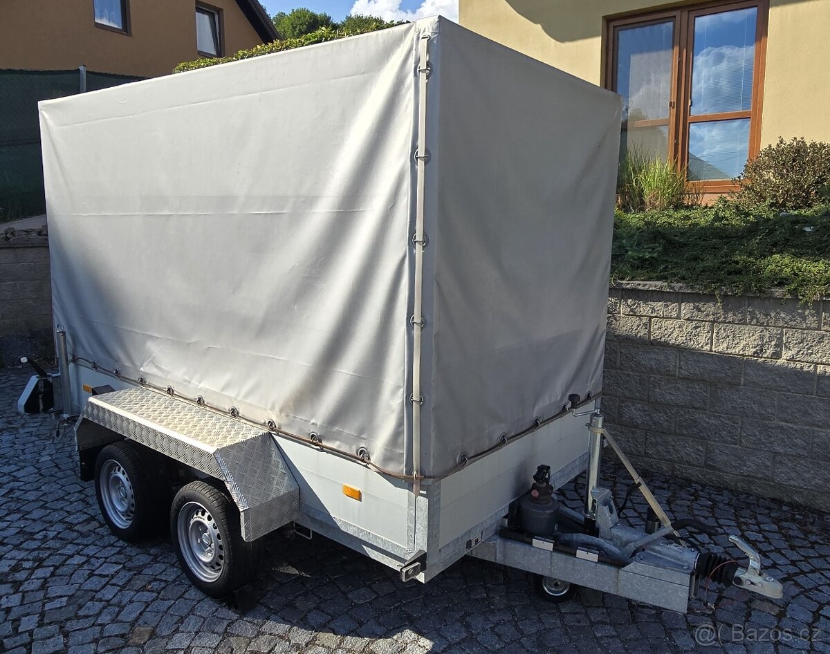 Hydraulicky sklápěcí přívěs - 2