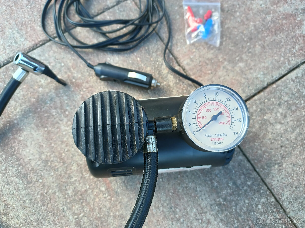 Kompresor vzduchový 12V 17bar/250PSI - 2