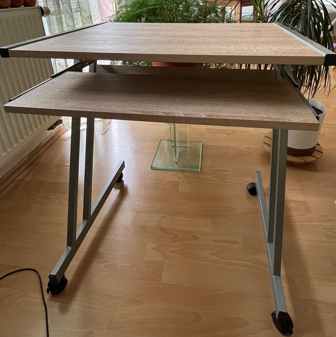 PC STŮL, barvy dubu, 64š/48h/70v cm - 2