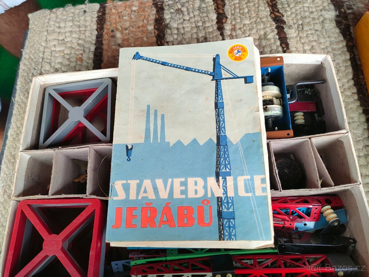 Retro Stavebnice jeřábů - 2