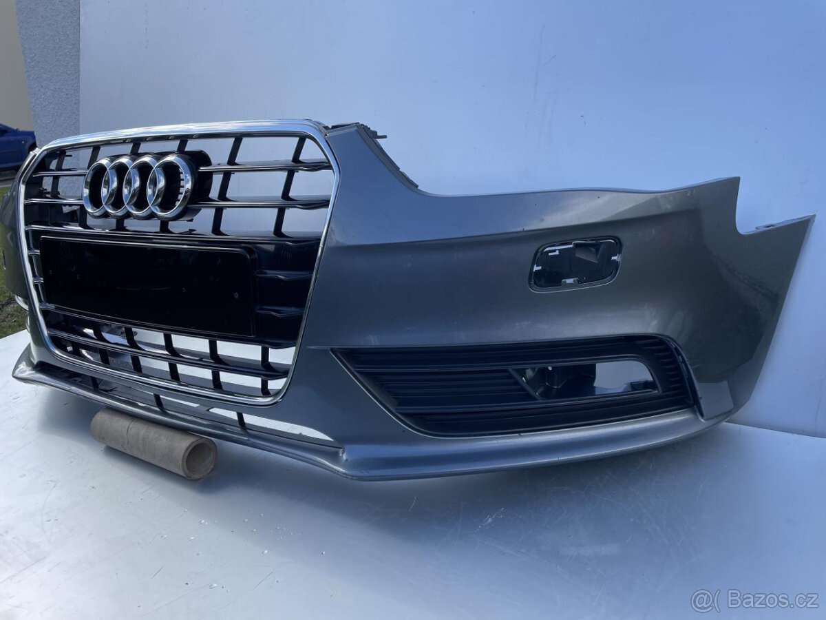 AUDI A4 B8 8K FACELIFT - přední nárazník vč. masky - 2