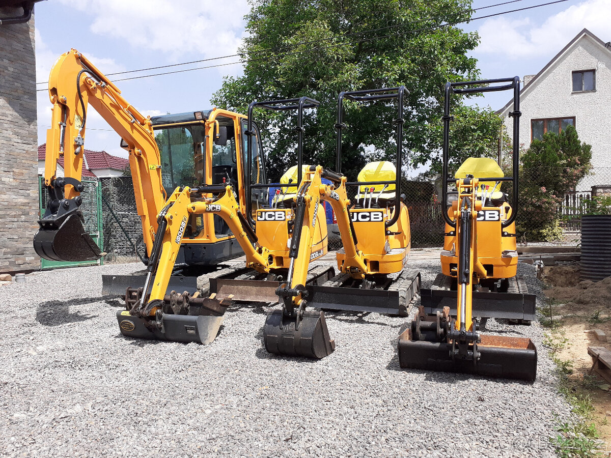 Půjčovna-pronájem minibagru - 2