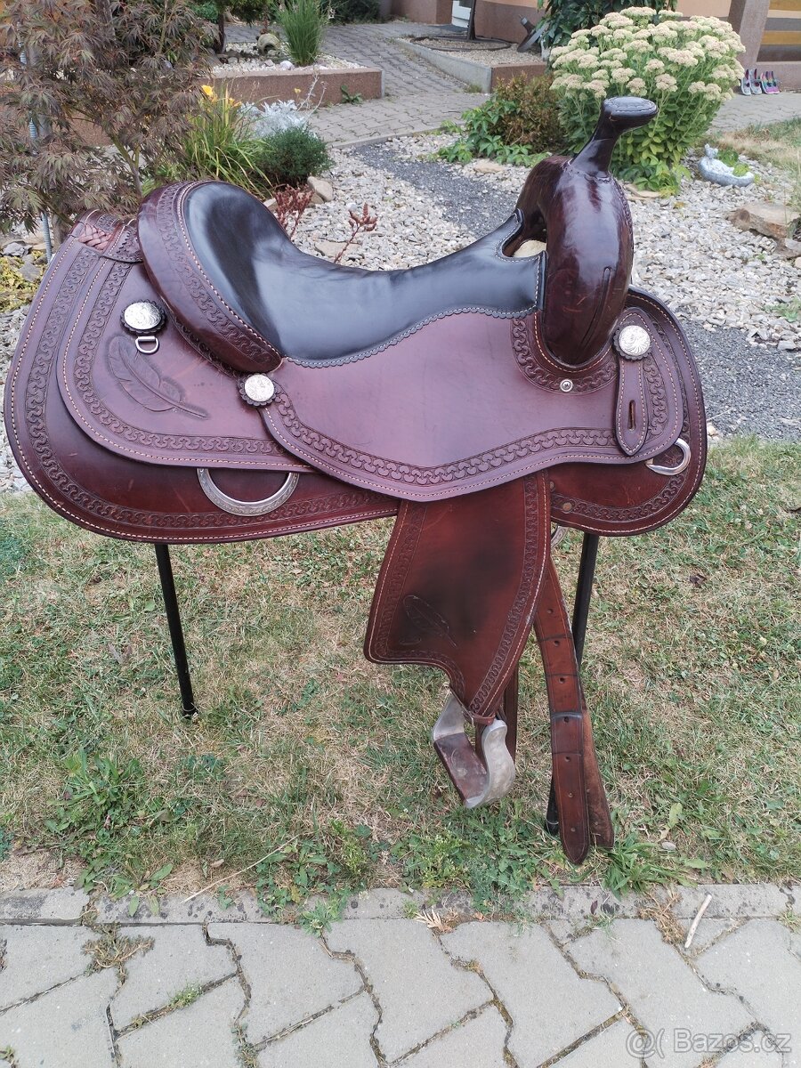 Westernové sedlo - 2
