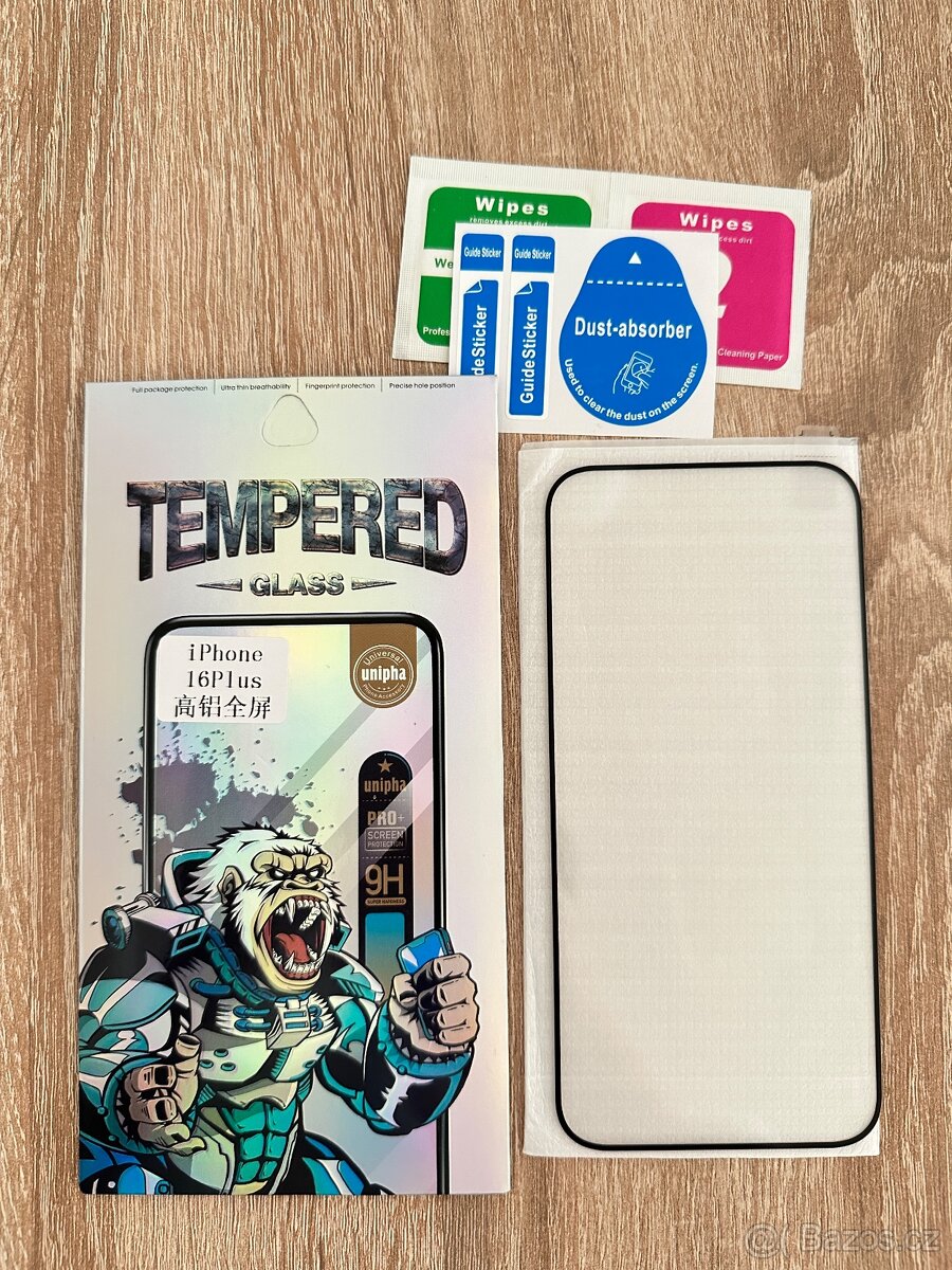 Sklo na iPhone 16/16 pro/ 16plus/ 16 promax Full-Cover - 2