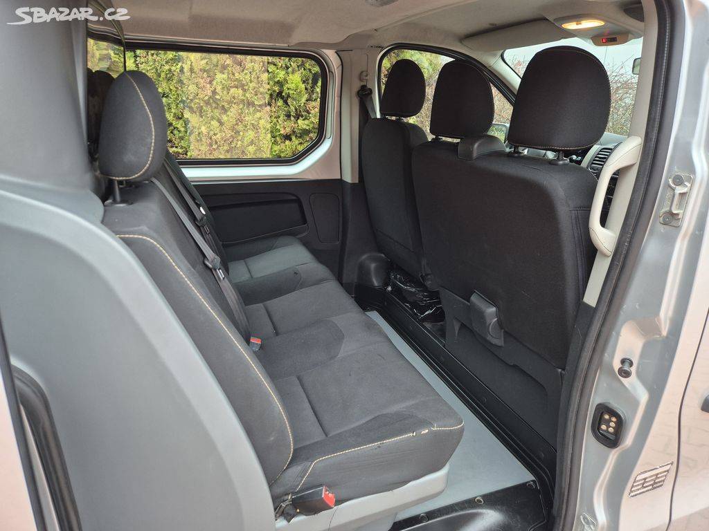 Trafic 1.6DCI 85kW LONG, 6.míst, 2016, 101tis.km - 2