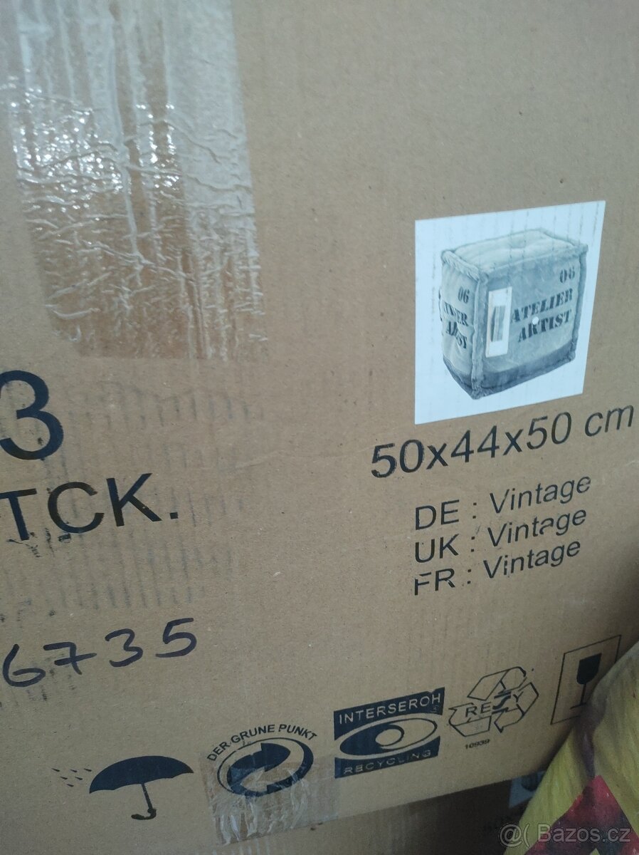 sedací vaky (bobíky ) retro/vintage-designové-nové - 2