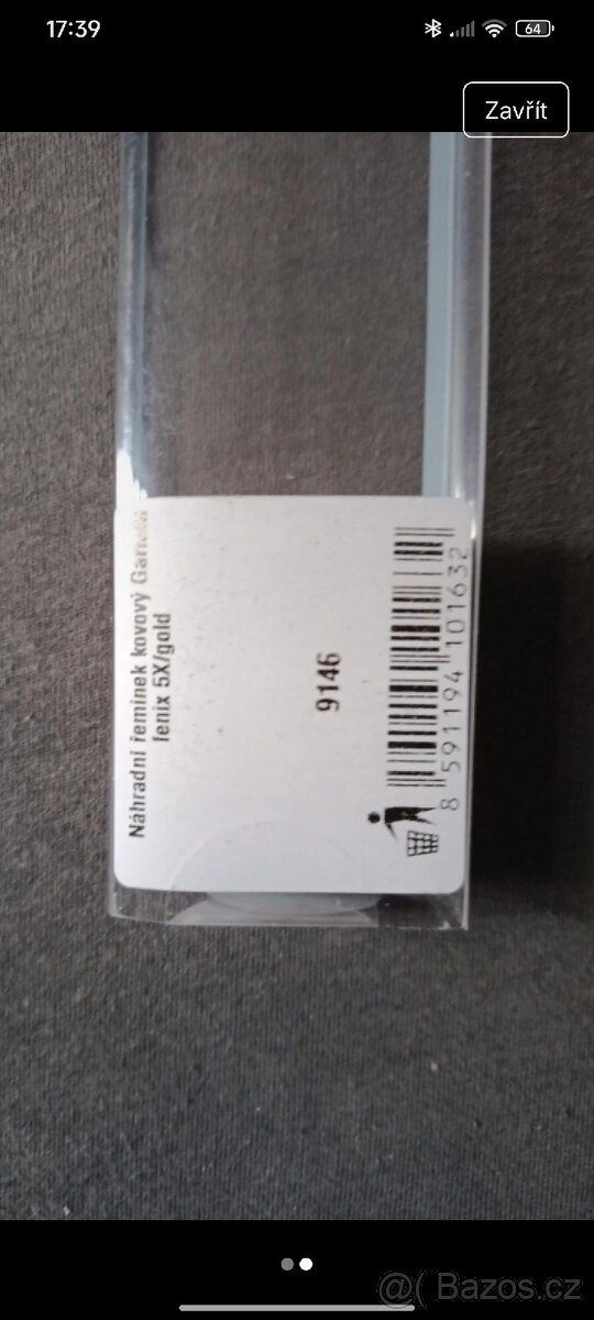 Náhradní řemínek pro Garmin Fenix 5x gold - 2