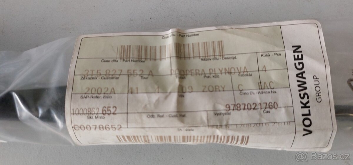 ND Škoda Pouzdro zrcátka + Lišta masky atd. - 2