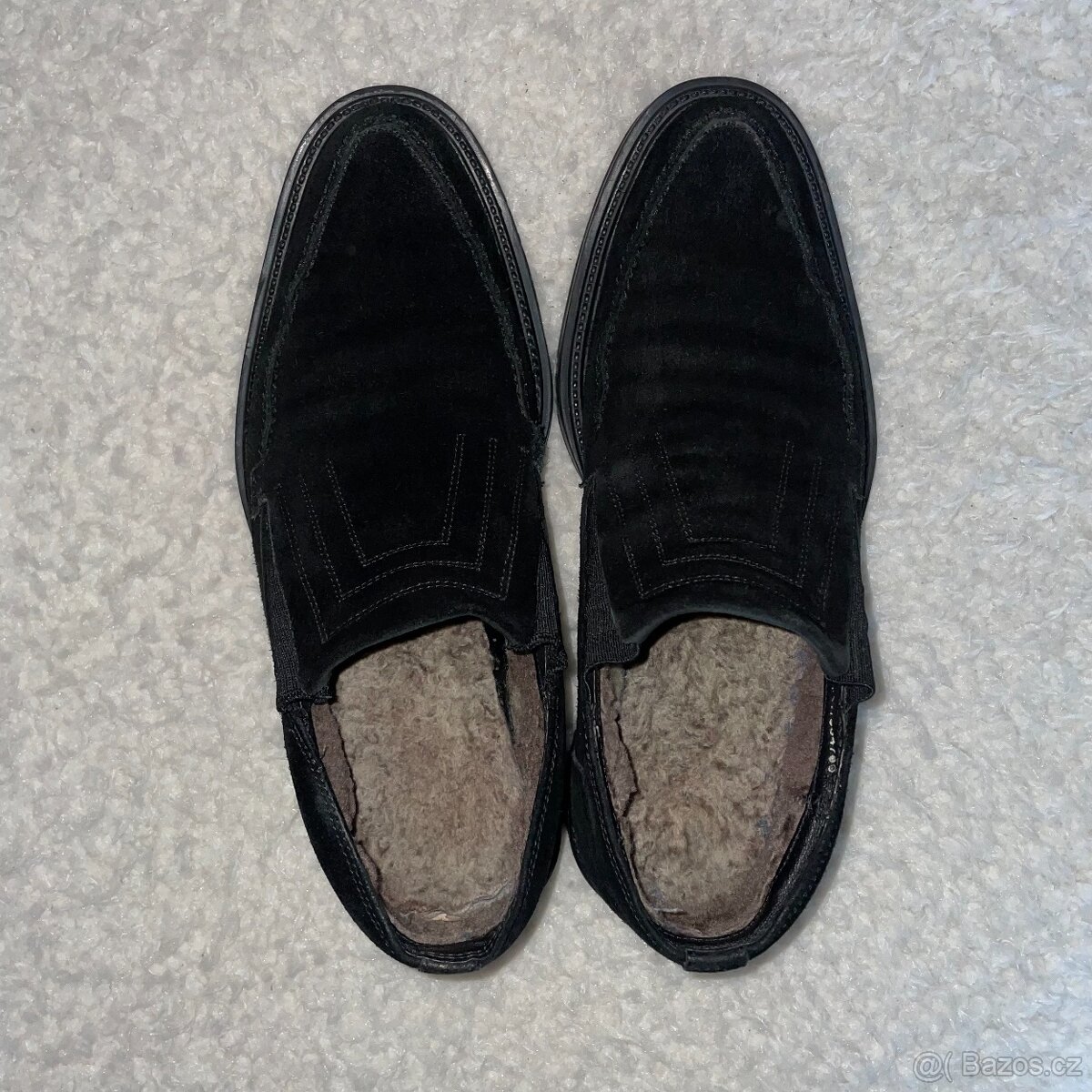 Pánské zimní kotníkové boty s kožíškem vel. 41 - 2