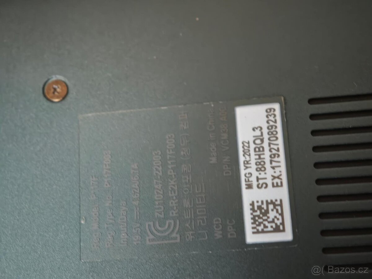 Dell Inspiron 16 Plus 7620 i7, RTX 3050, 8GB, 1TB, 3K - 2