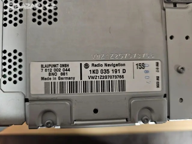 Autorádio rádio VW Volkswagen - 2