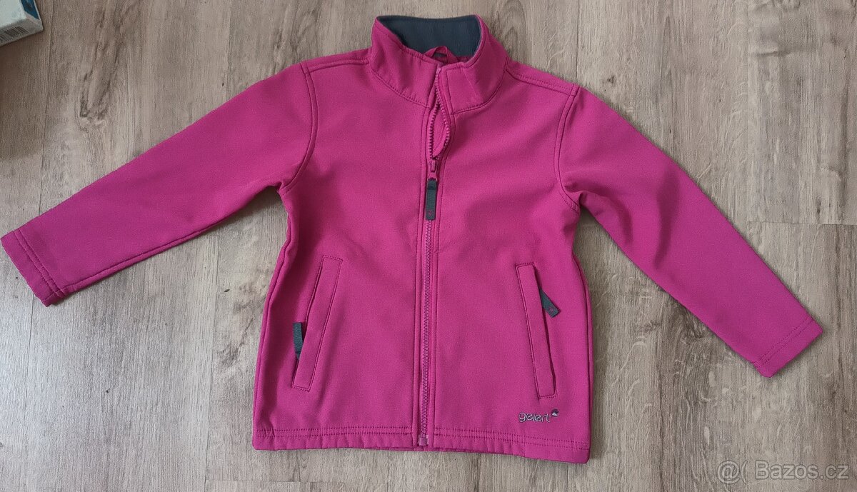 Softshellová bunda + mikina 104/110 - 2