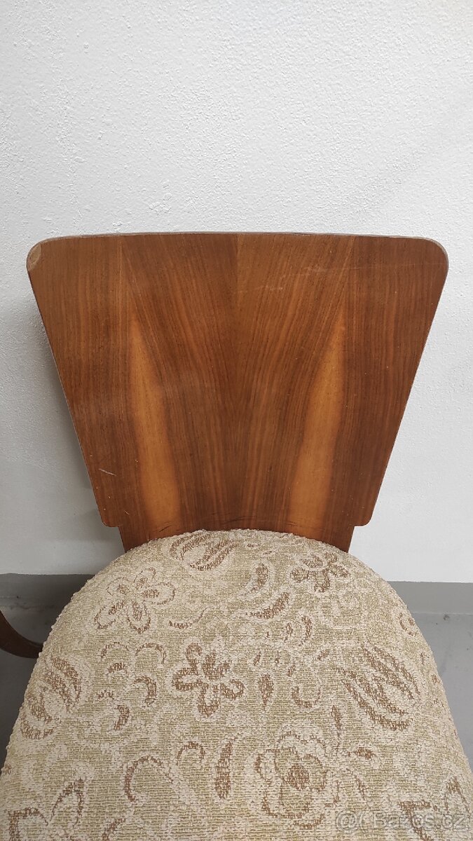 3 židle Lízátka - Halabala H214 - 2