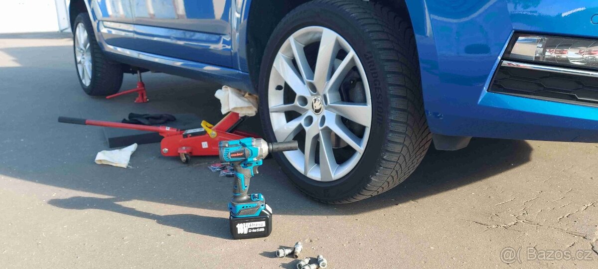 Rázový Aku utahovák-ONEVAN,Gisam, pro Aku Makita baterie 18V - 2