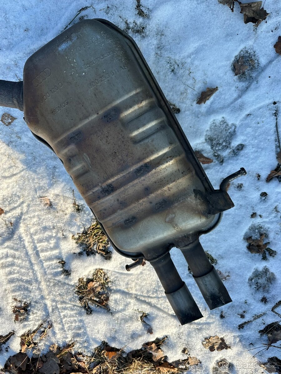 Tlumiče výfuku A4 B5 1.8T Quattro - 2