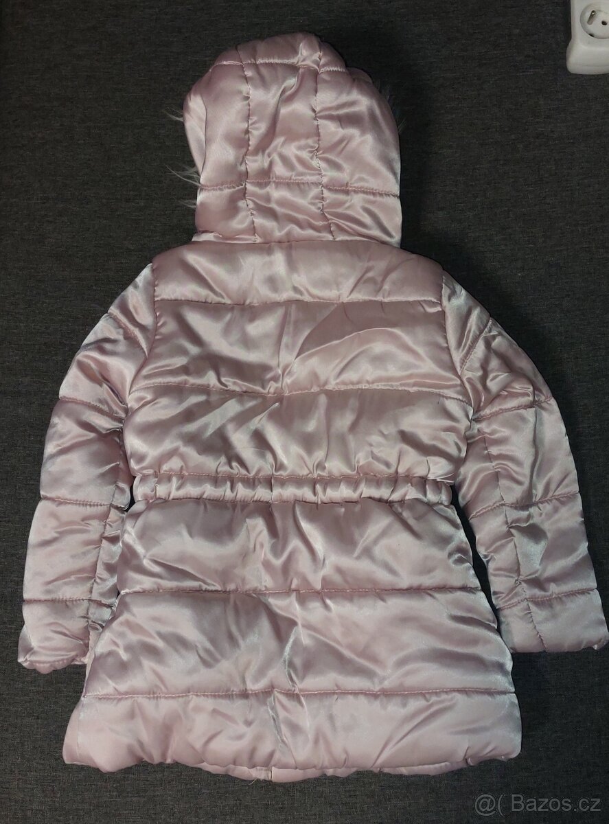 Dívčí růžový kabátek vel 92 - 2