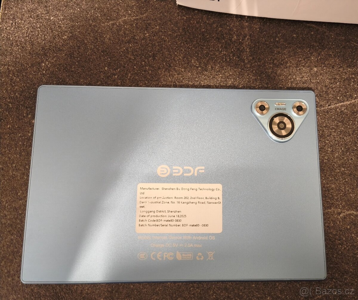 Prodám tablet značky BDF. - 2