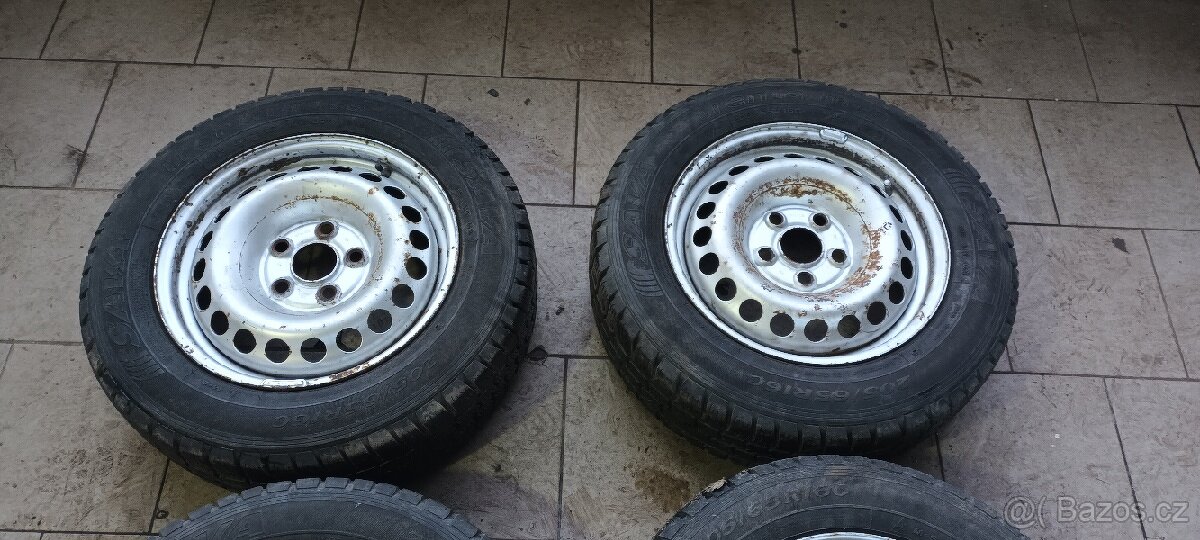 Zimní sada Vw T5 transporter 5×120 16" - 2