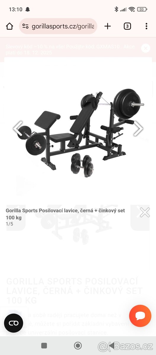 Posilovací lavice - 2