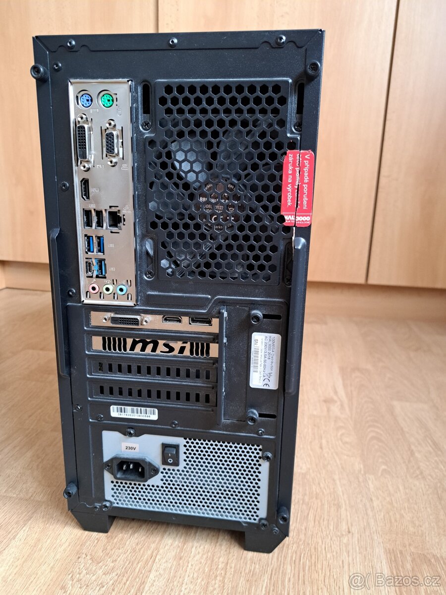 Herní PC HAL3000 (i5, 16GB RAM, GTX 1050 Ti, SSD) - 2