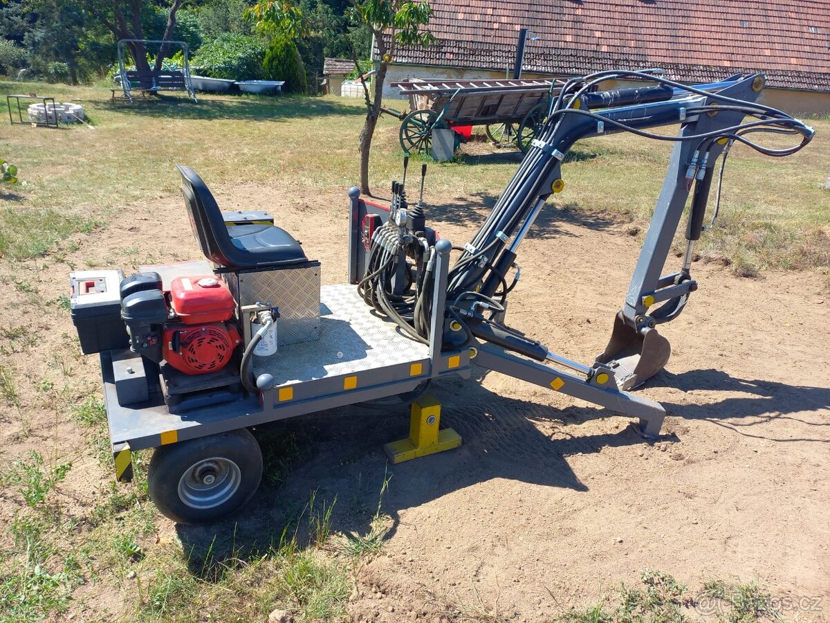Prodám minibagr, motorová lobata - 2