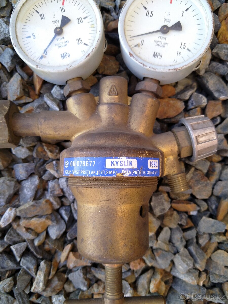Redukční ventil Kyslík - 2