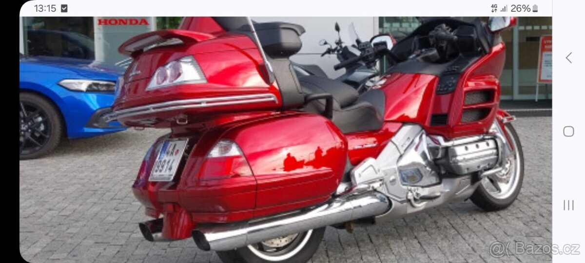 Prodám Honda Goldwing 1800/rv.2008/16500km STK 10.05.2028 - 2