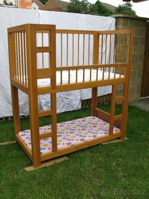 Dětská palanda z masivu 140 x 70 cm - 2