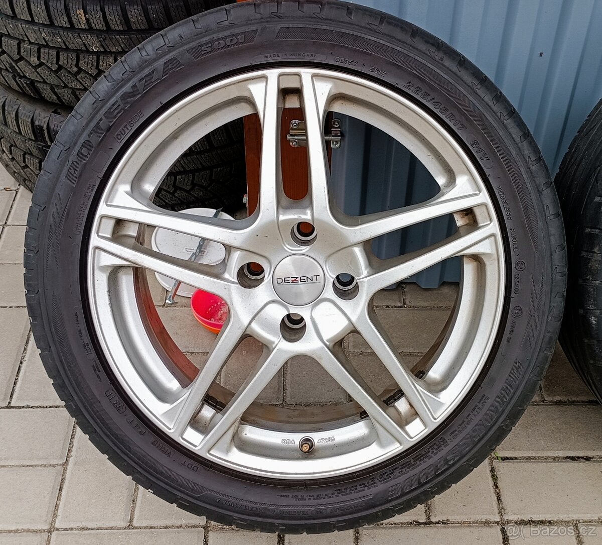 ALU kola R17 4x108 Peugeot a Citroen - 2