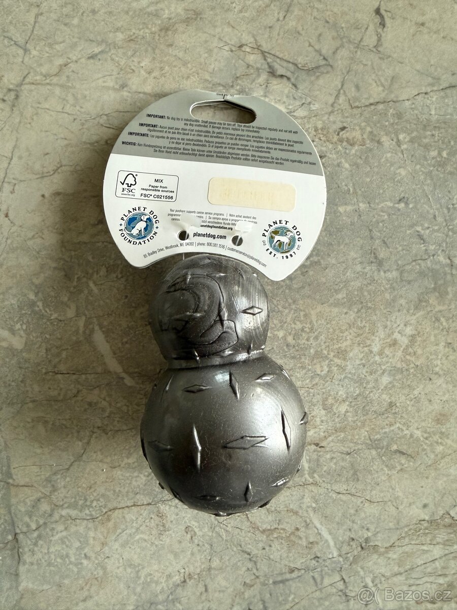 Planet Dog Orbee-Tuff Diamond Plate Double-Tuff Large Chew - 2