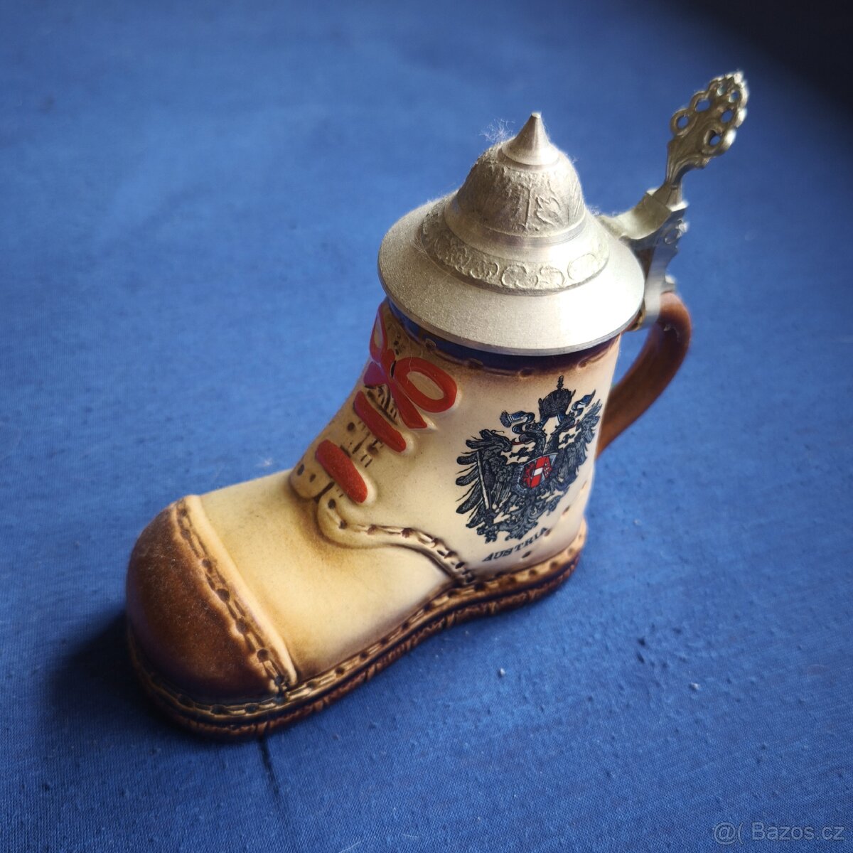 keramický korbel bota - 2