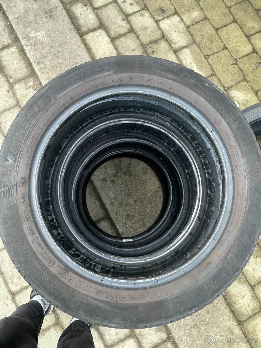 205/55/17 Michelin letní sada - 2