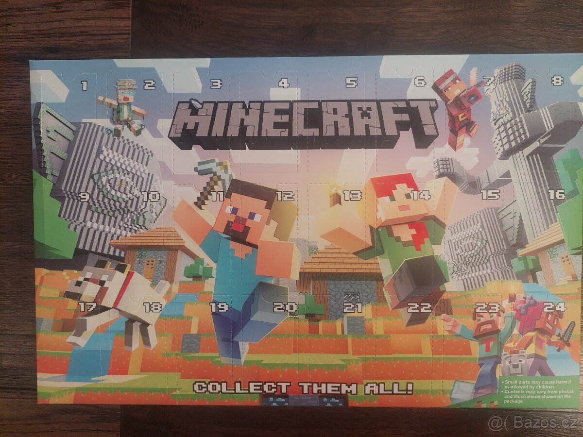 Adventní kalendář Minecraft - 2
