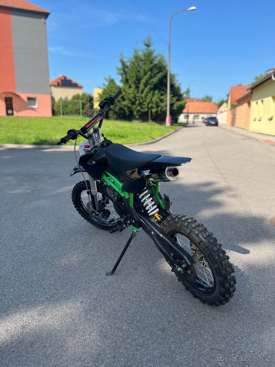 Pitbike Sky Ram 125 – lehce jetý, super stav