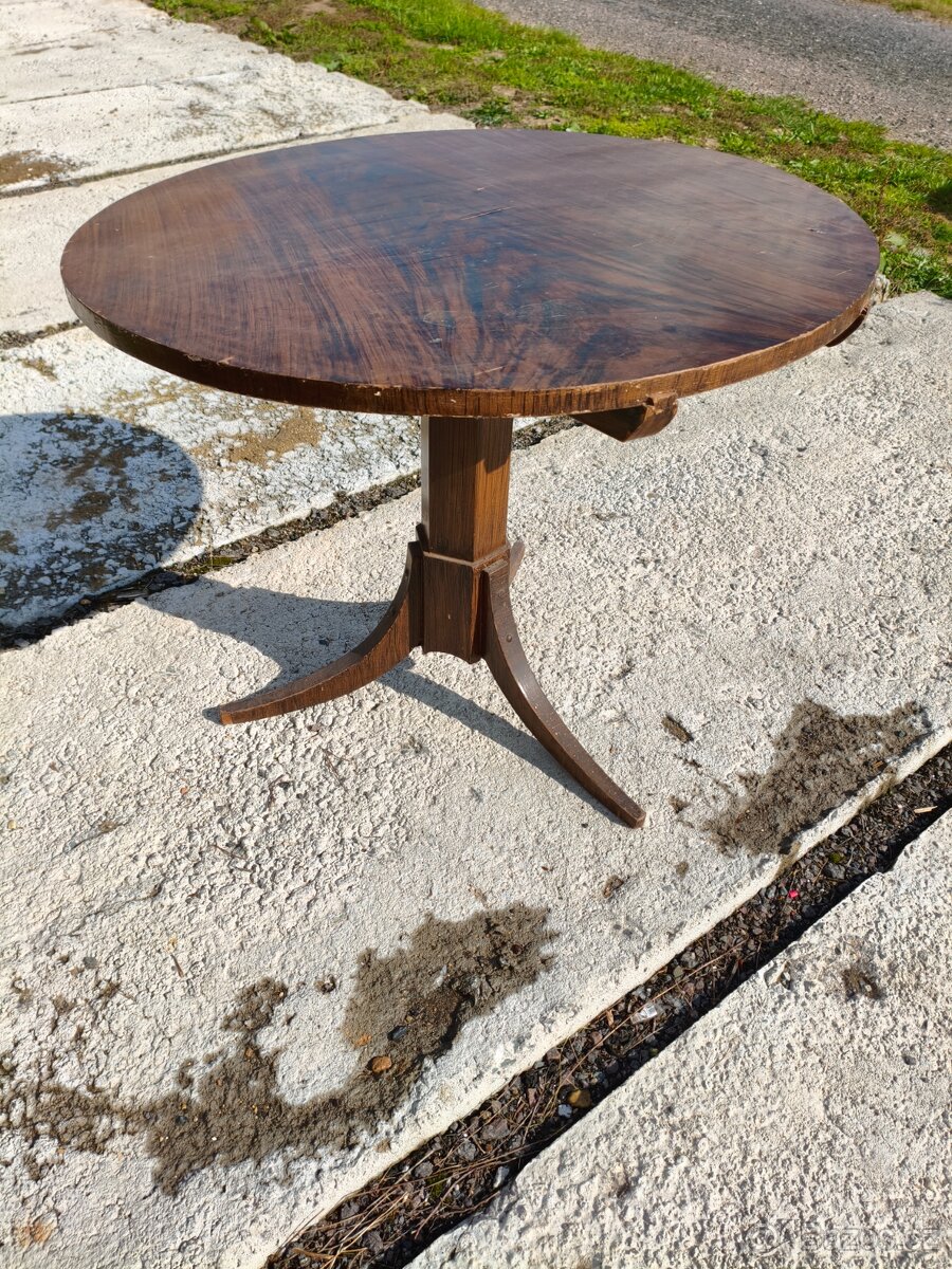 Biedermeier jídelní stůl tzv,, Sklopka`` - 2