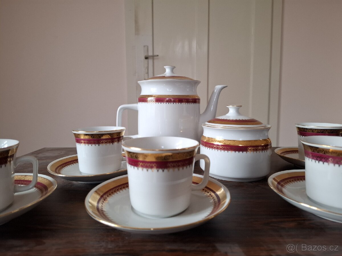 Porcelánová čajová souprava Thun Czechoslovakia – Věra 65/32 - 2