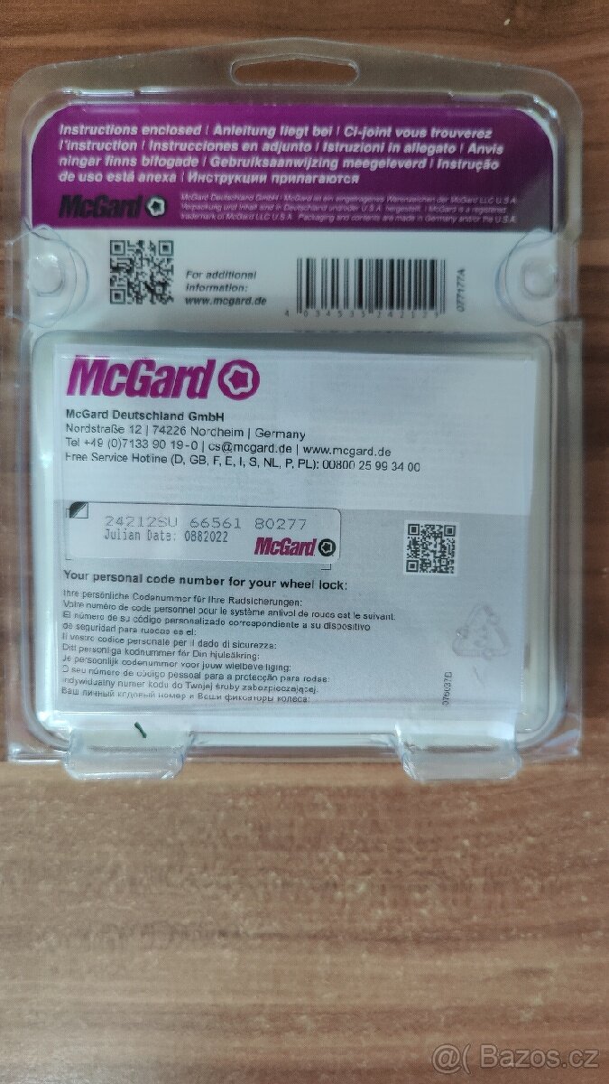 Bezpečností matice McGard - 2