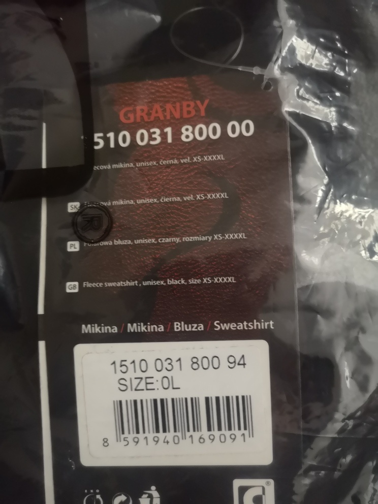 Pánská fleecová mikina na zip vel. L - 2