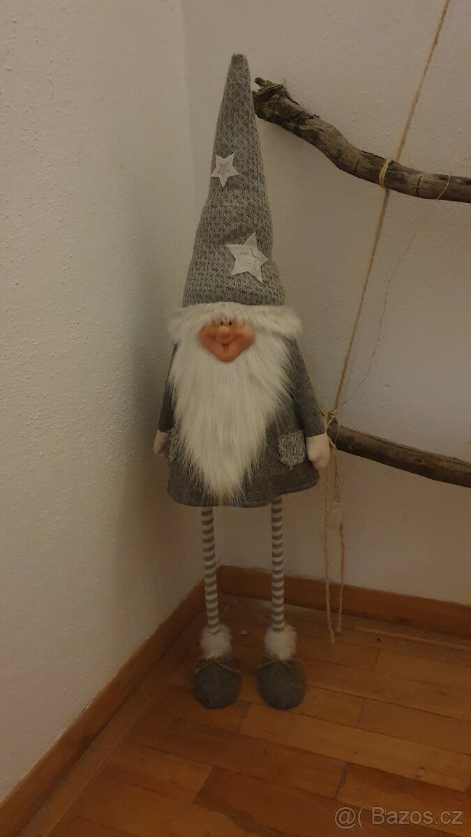 Vánoční dekorace - skřítek - 2