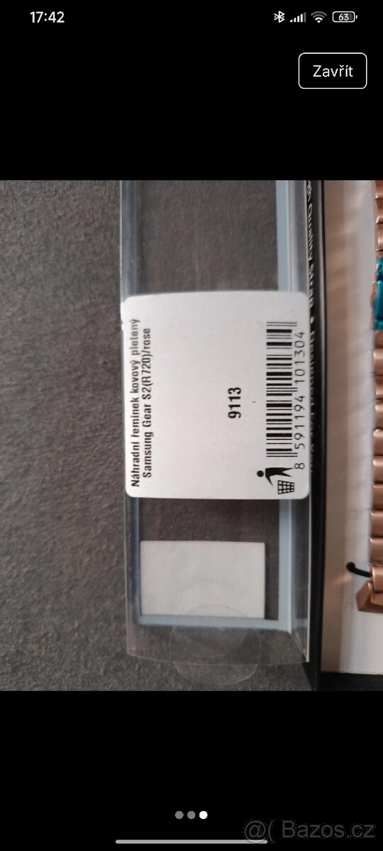 Náhradní řemínek pro Samsung Gear S2 - 2