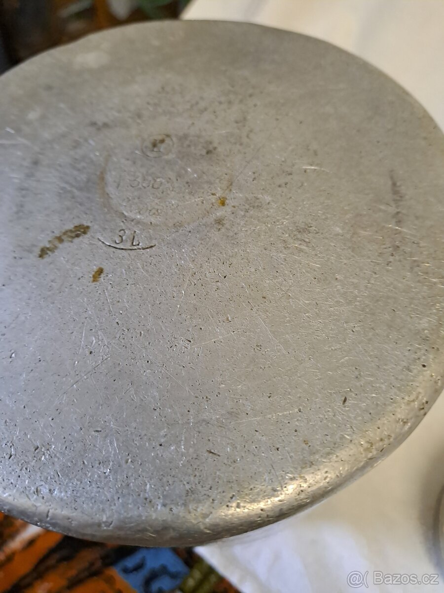 Retro hliníková bandaska 3L - 2