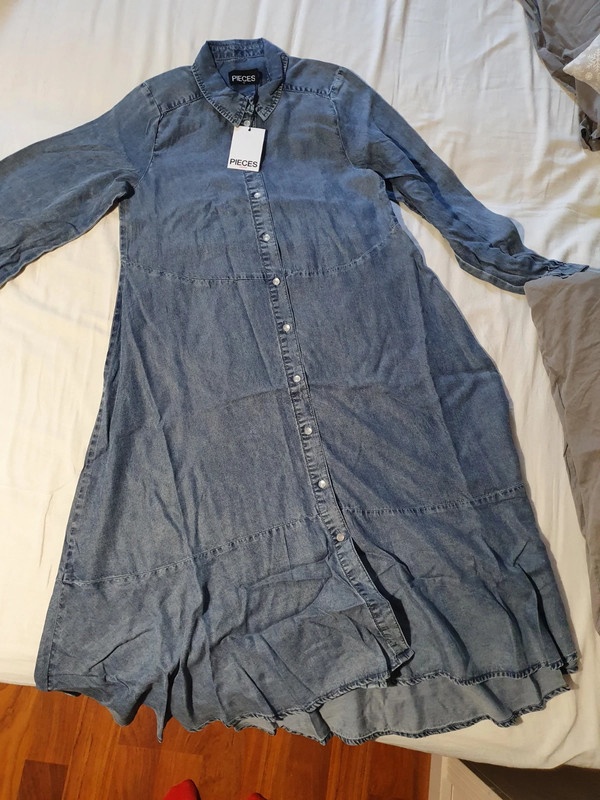 Nové košilové šaty Pieces - 2