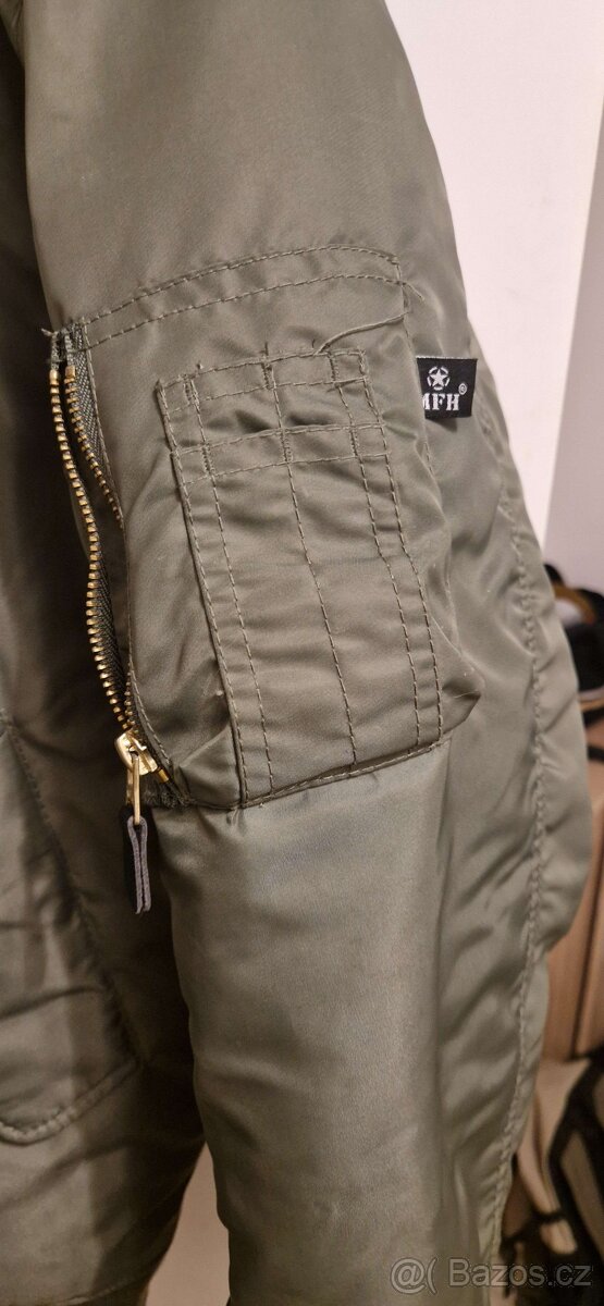 Bunda bomber US MA1 - oliv - 2